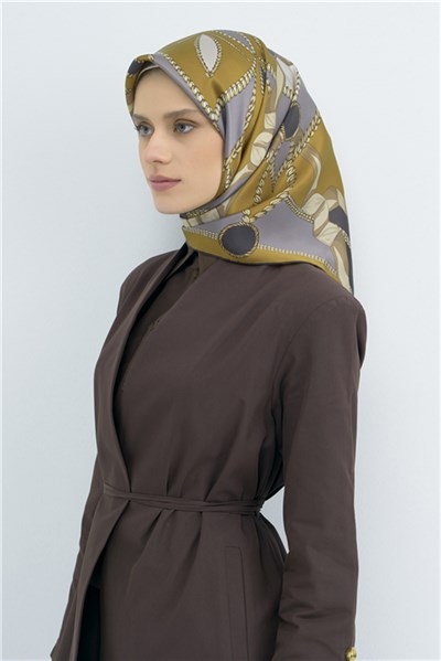 Armine  Saf İpek Twill Eşarp 9531D 33