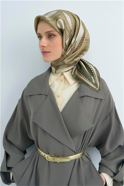Armine  Saf İpek Twill Eşarp 9531D 34