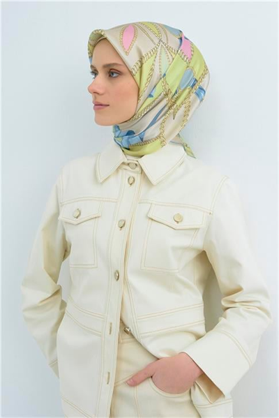 Armine  Saf İpek Twill Eşarp 9531D 80