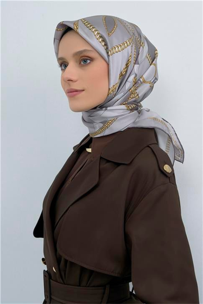 Armine  Saf İpek Twill Eşarp 9531D 87