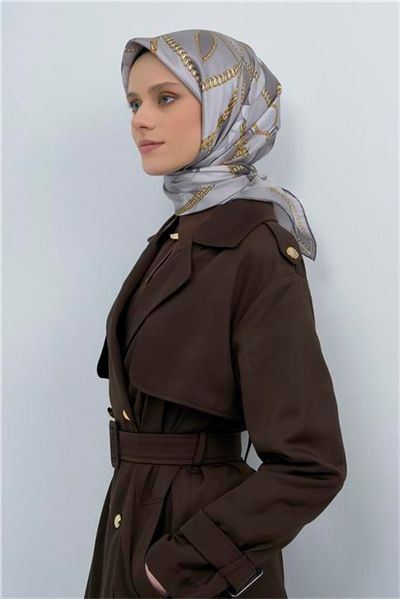 Armine  Saf İpek Twill Eşarp 9531D 87