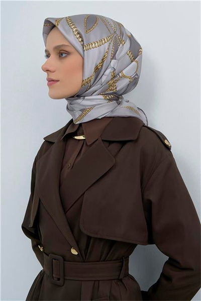 Armine  Saf İpek Twill Eşarp 9531D 87