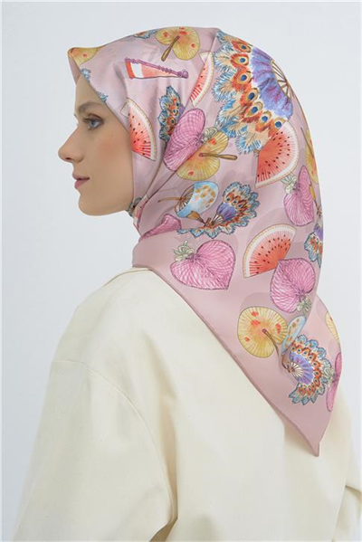 Armine  Saf İpek Twill Eşarp 9532D 05