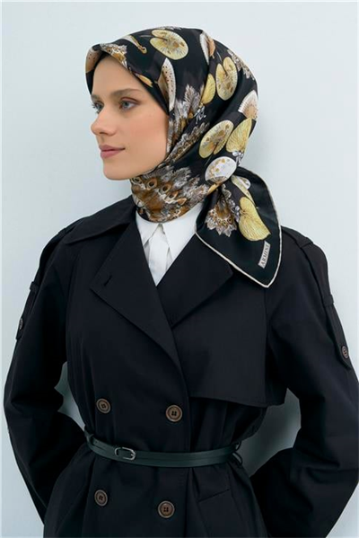 Armine  Saf İpek Twill Eşarp 9532D 06