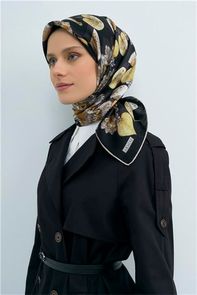 Armine  Saf İpek Twill Eşarp 9532D 06