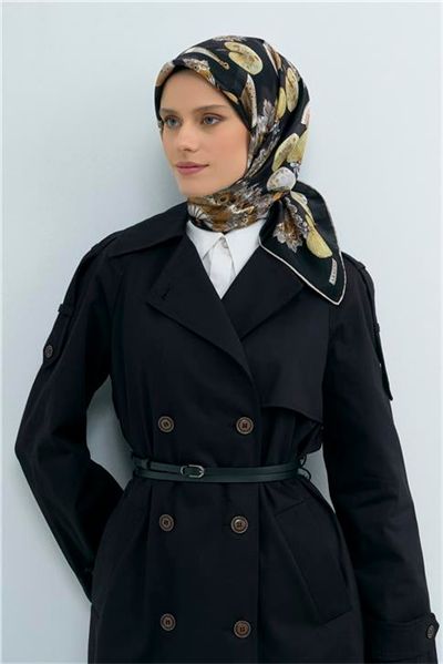 Armine  Saf İpek Twill Eşarp 9532D 06