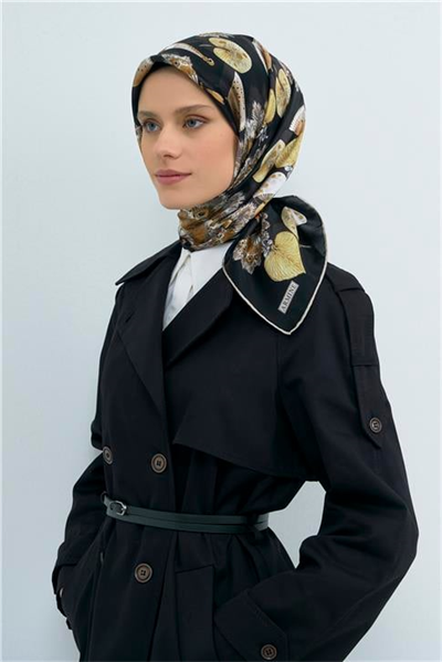 Armine  Saf İpek Twill Eşarp 9532D 06
