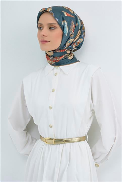 Armine  Saf İpek Twill Eşarp 9532D 80