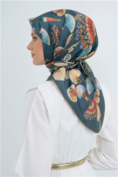 Armine  Saf İpek Twill Eşarp 9532D 80