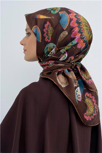 Armine  Saf İpek Twill Eşarp 9532D 81