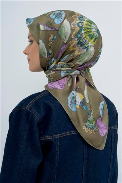Armine  Saf İpek Twill Eşarp 9532D 82