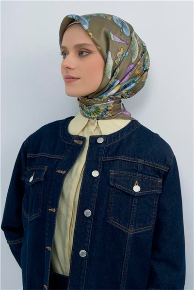 Armine  Saf İpek Twill Eşarp 9532D 82