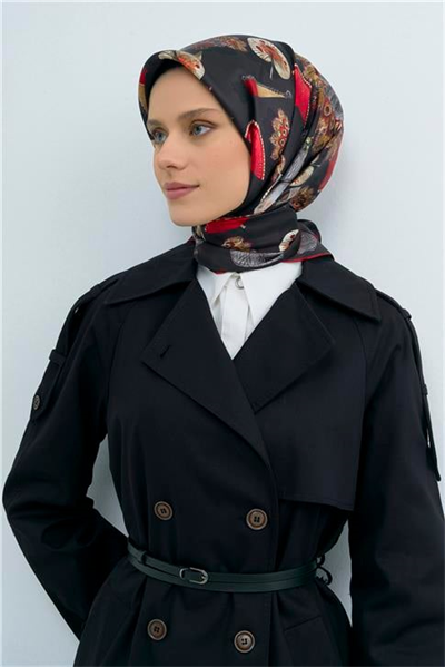 Armine  Saf İpek Twill Eşarp 9532D 84