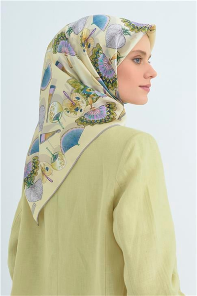 Armine  Saf İpek Twill Eşarp 9532D 85
