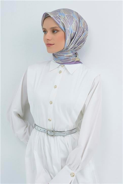 Armine  Saf İpek Twill Eşarp 9533D 02