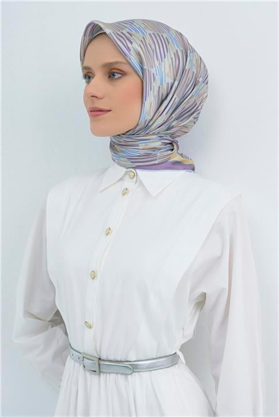 Armine  Saf İpek Twill Eşarp 9533D 02