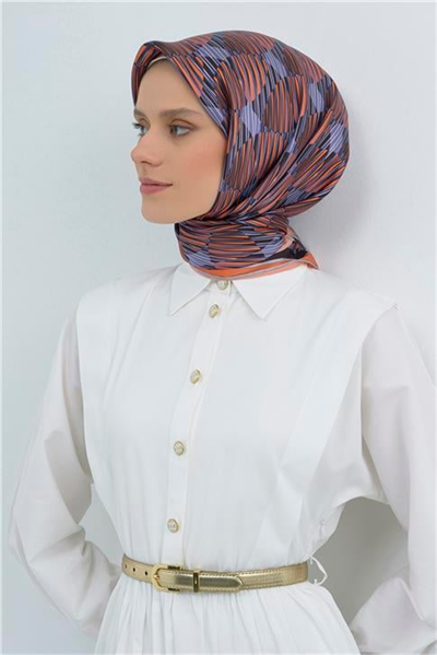 Armine  Saf İpek Twill Eşarp 9533D 33