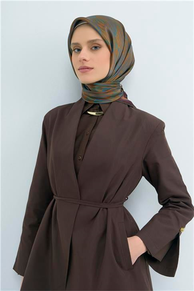 Armine  Saf İpek Twill Eşarp 9533D 54