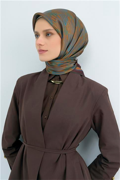 Armine  Saf İpek Twill Eşarp 9533D 54