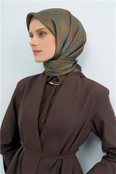 Armine  Saf İpek Twill Eşarp 9533D 54