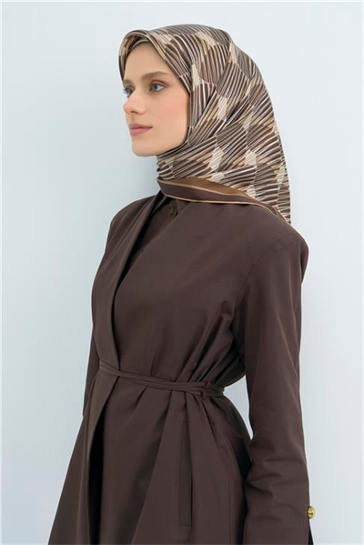 Armine  Saf İpek Twill Eşarp 9533D 80
