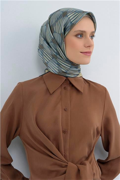 Armine  Saf İpek Twill Eşarp 9533D 84