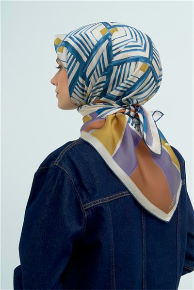 Armine  Saf İpek Twill Eşarp 9534D 01