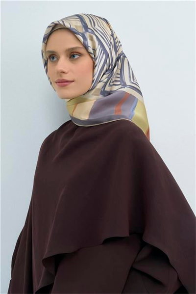 Armine  Saf İpek Twill Eşarp 9534D 04