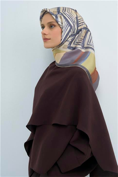 Armine  Saf İpek Twill Eşarp 9534D 04