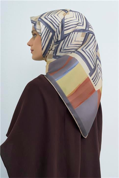 Armine  Saf İpek Twill Eşarp 9534D 04