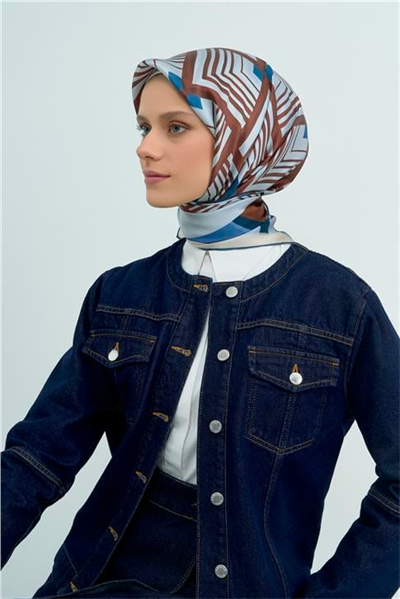 Armine  Saf İpek Twill Eşarp 9534D 37