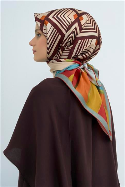 Armine  Saf İpek Twill Eşarp 9534D 52