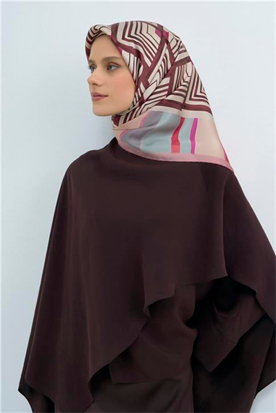 Armine  Saf İpek Twill Eşarp 9534D 84