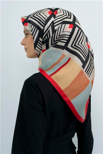 Armine  Saf İpek Twill Eşarp 9534D 86