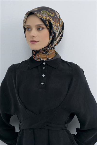 Armine  Saf İpek Twill Eşarp 9535D 04