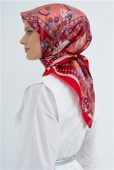 Armine  Saf İpek Twill Eşarp 9535D 09
