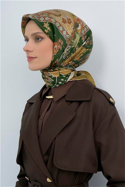 Armine  Saf İpek Twill Eşarp 9535D 25