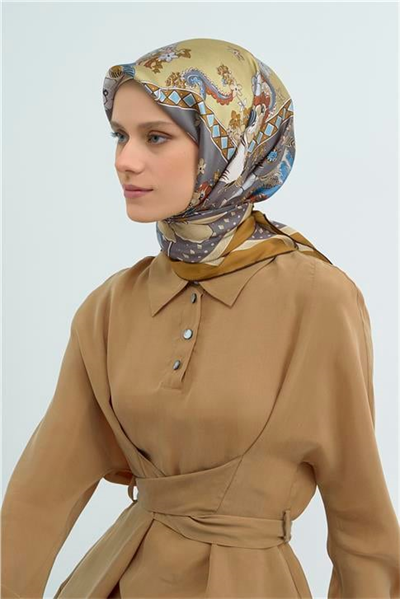 Armine  Saf İpek Twill Eşarp 9535D 32