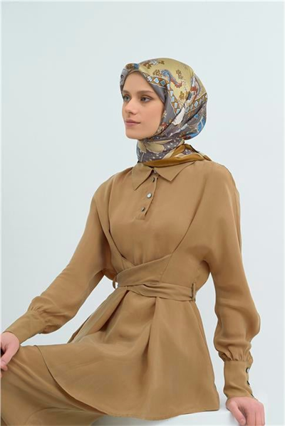 Armine  Saf İpek Twill Eşarp 9535D 32