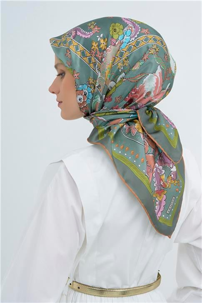 Armine  Saf İpek Twill Eşarp 9535D 53