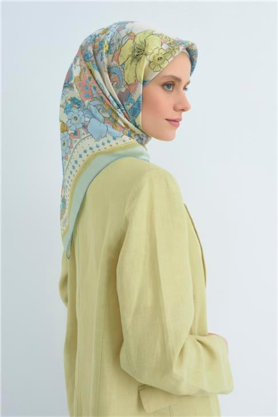 Armine  Saf İpek Twill Eşarp 9535D 84