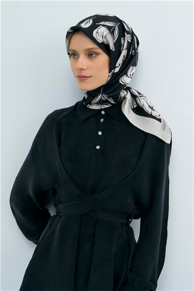 Armine  Saf İpek Twill Eşarp 9536D 30