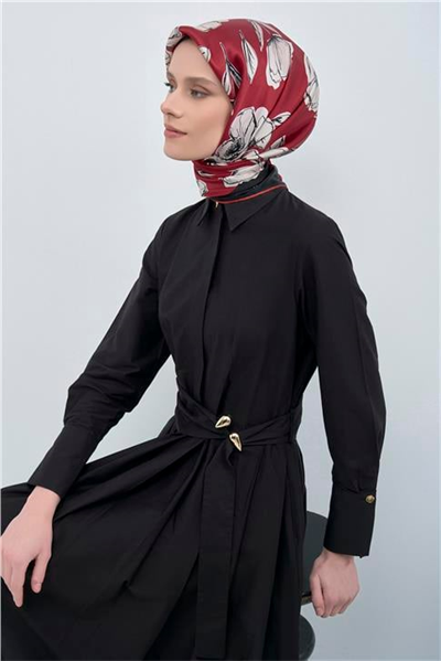 Armine  Saf İpek Twill Eşarp 9536D 34