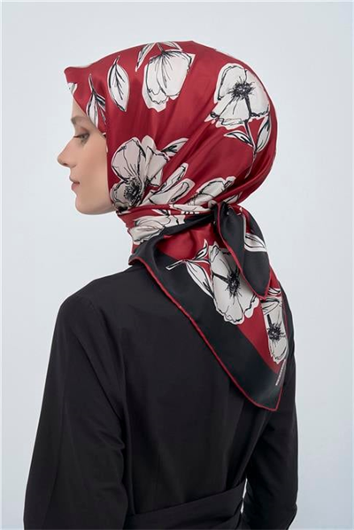 Armine  Saf İpek Twill Eşarp 9536D 34