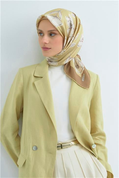 Armine  Saf İpek Twill Eşarp 9536D 37