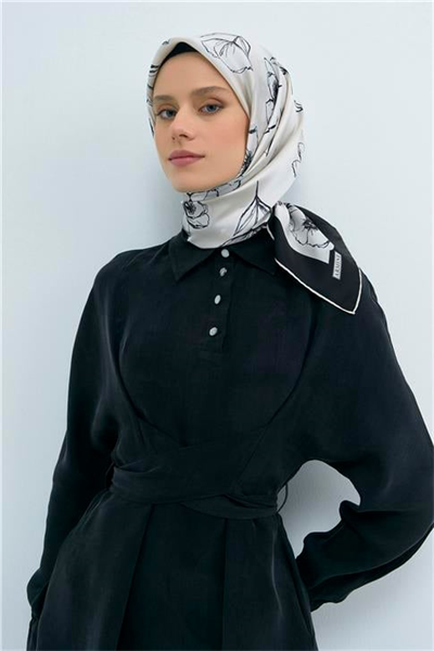 Armine  Saf İpek Twill Eşarp 9536D 38