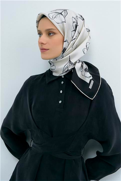 Armine  Saf İpek Twill Eşarp 9536D 38