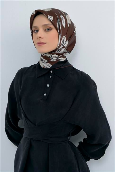 Armine  Saf İpek Twill Eşarp 9536D 40
