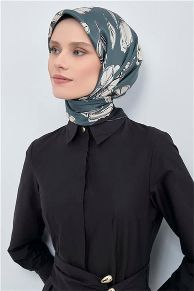 Armine  Saf İpek Twill Eşarp 9536D 42