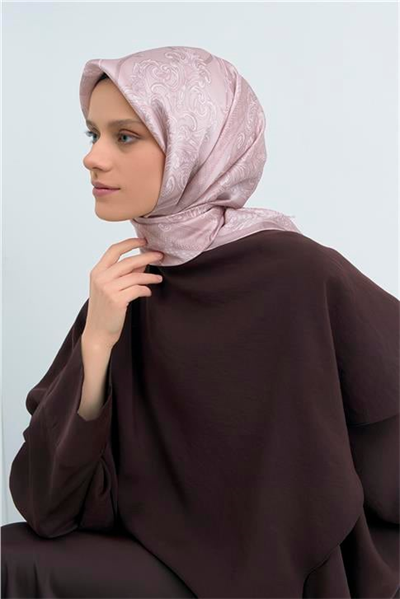 Armine  Saf İpek Twill Eşarp 9537D 01